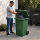 240 Litre Green Wheelie Bin for Efficient Waste Management