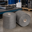 Heavy-Duty Polypropylene Absorbent Fleece Rolls, 38 cm x 45 m, for Cleaning & Maintenance (Pack of 2)