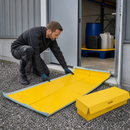 Polyurethane Folding Sealing Mat for Doors & Gutters, 1200 x 450 mm, with Storage Box (Reusable)