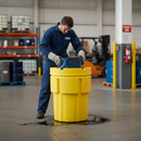 Premium 65 Gallon Poly-Overpack Salvage Drum for Secure Hazardous Waste Transport and Containment | COSHH | UK