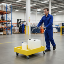 100L Portable Bund | Collapsible PVC | Drum Containment | COSHH UK | UK