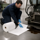 Mediumweight Oil Absorbent Roll 38cm x 46m for Oil Recovery
