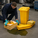 125 Litre Chemical Spill Kit for Warehouses and Workshops