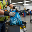 Premium Medium Duty Blue Disposal Bags & Ties for Contaminated Waste - 900 x 460mm Size | COSHH | UK