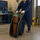 Gas Cylinder Trolley for Safe Storage and Transport (Single)