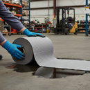 Premium Mediumweight General Purpose Absorbent Roll 50cm x 43m for Oil, Water, and Chemical Spills | BS 7959 | UK