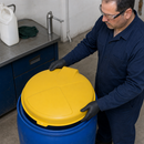 Universal Poly Drum Funnel Cover for Secure Liquid Protection