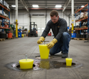 Drain Cover Spill Guard | Polyethylene | Chemical Resistant | UK | COSHH | UK