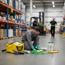 Professional Acid, Alkali & Solvent Spill Kit with Visual Indicator System for Safe and Efficient Cleanup | BS 7959 | UK