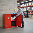 Pesticides & Agrochemical Cabinet 36kg 915mm x 457mm x 915mm for Chemical Storage