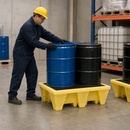 2 Drum Spill Pallet for Safe Chemical Storage
