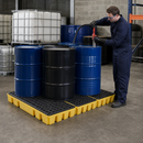 Bunded Work Floor for 6 x 205 Litre Drums (Pack of 3)