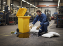 Premium 80 Litre Compact Wheeled Oil Spill Kit - High Absorbency, Lightweight, and Versatile Design for Quick Deployment | BS 7959 | UK