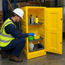 Poly Storage Cabinet with 70 Litre Capacity for Secure Storage
