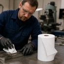 Industrial Wipes for Efficient Cleaning (300 Sheets per Roll)