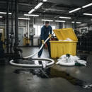Professional 7 Barrel Spill Kit with 1100 Litres Absorbent Capacity for Oil Spills on Cargo Vessels and Oil Tankers | BS 7959 | UK