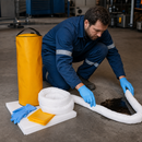 Portable Tube Oil Spill Kit 20L for Factories and Workshops