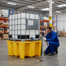 IBC Spill Pallet Single with Grid — EA PPG2 Compliant | COSHH | UK