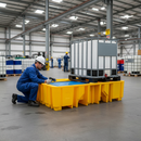 IBC Spill Pallet Double Economy 1238L Sump Poly — EA PPG2 Compliant | Polyethylene | COSHH | UK