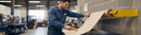 Professional Wall Mounted Roll Holder for 50cm Rolls - Heavy Duty Steel Construction with Easy Dispensation Features | COSHH | UK