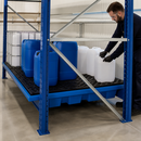 Polyethylene Spill Tray for 2700mm Shelving, 235L Containment, with Removable Grid (Default Title)