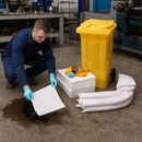 125 Litre Wheelie Bin Oil Spill Kit for Warehouses & Workshops