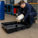 100 Litre Polyethylene Spill Tray for Safe Liquid Storage