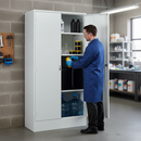 Acid & Alkali Cabinet 72kg 915mm x 457mm x 1829mm for Chemical Storage