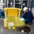 1200 Litre Chemical Wheelie Bin Spill Kit for Industrial Use