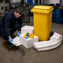 360 Litre Wheelie Bin Oil Spill Kit for Warehouses & Workshops