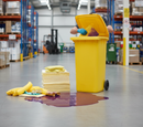 Professional 360 Litre Chemical Spill Kit in Wheeled Bin for Hazardous Spills - Easy to Handle and Deploy | BS 7959 | UK