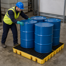 Bunded Work Floor for Safe Drum Storage (4 Drums)