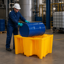 Single IBC Spill Pallet for Safe Oil and Chemical Storage
