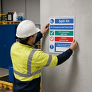 Spill Kit Emergency Sign for Workplace Safety