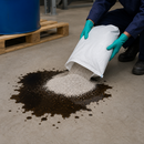 Plastic Mineral Fibre Universal Oil Absorbent Granules, 22.5 L Absorption Capacity, 3 kg, for Workshop & Traffic Areas