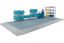 Spillage Decking Structura Line, Galvanised Steel with Grid – 2500 × 1000 × 123 mm, 450 kg Wheel Load | COSHH | UK