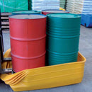 Rosy Brown Pallet Converter For 4 x 205ltr Drums