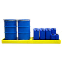 Light Goldenrod Bund Floor Suitable For 4 x 205ltr Drums In Line 300ltr Bund