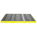 Light Slate Gray Bund Floor 2 Drum Joining Strip Stainless Steel