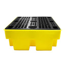 Dark Slate Gray Bund Pallet Suitable For 2 x 205ltr Dums