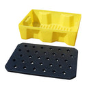 Dark Slate Gray Spill Tray With Grid General Purpose 66ltr Bund