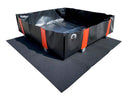 Dark Slate Gray Multi Function PVC Containment Bund Base Mat - 1500mm x 1500mm
