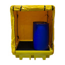 Saddle Brown Covered Spill Pallet For 4 x 205ltr Drums