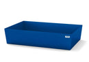 Midnight Blue Spill Pallet Classic-Line In Steel For 1 Drum, Painted, No Grid