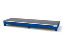Dark Slate Gray Spill Pallet Classic-Line In Steel For 4 Drums Painted Accessible Underneath With Grid