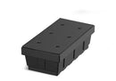 Dark Slate Gray Spill Tray For Small Containers Base-Line In Polyethylene (PE) With PE Grid, 5 Litres