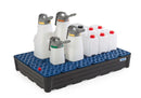 Light Gray Spill Tray For Small Containers Pro-Line In Polyethylene (PE) With Grid, 135 Litres