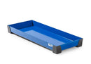 Dark Cyan Spill Tray For Small Containers Classic-Line In Steel, Painted, No Perf Sheet, 20 Litres
