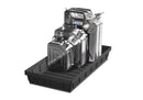 Dark Slate Gray Spill Tray For Small Containers Base-Line In Polyethylene (PE) Without Grid, 24 Litres